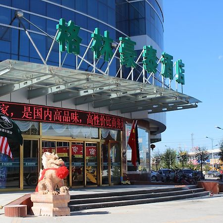 Greentree Inn Zhangjiakou Yu County Bus Station Business Hotel Yu (Zhangjiakou) Exterior foto